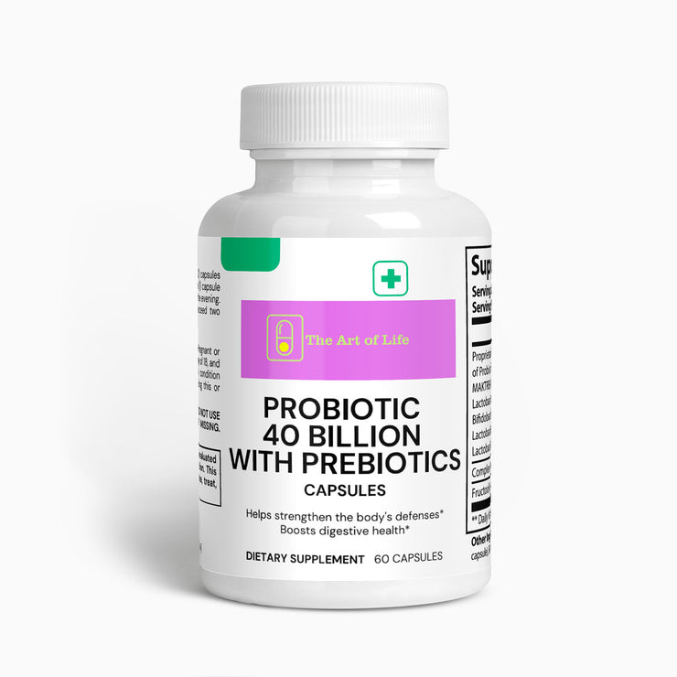 Probiotic 40 Billion with Prebiotics
