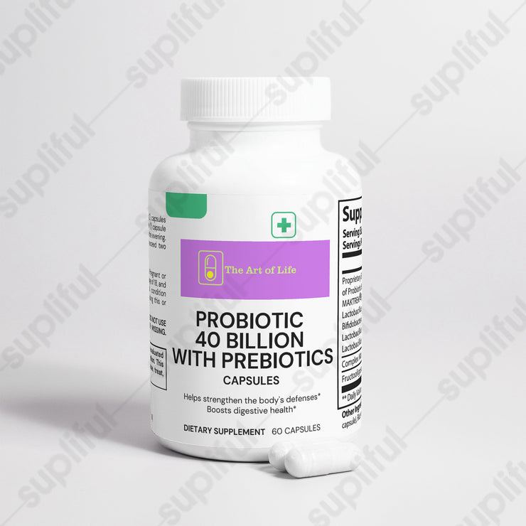 Probiotic 40 Billion with Prebiotics